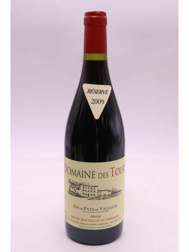 Rayas Domaine Des Tours  Vaucluse Merlot Reserve, 2009