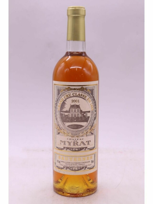 Chateau De Myrat, 2001
