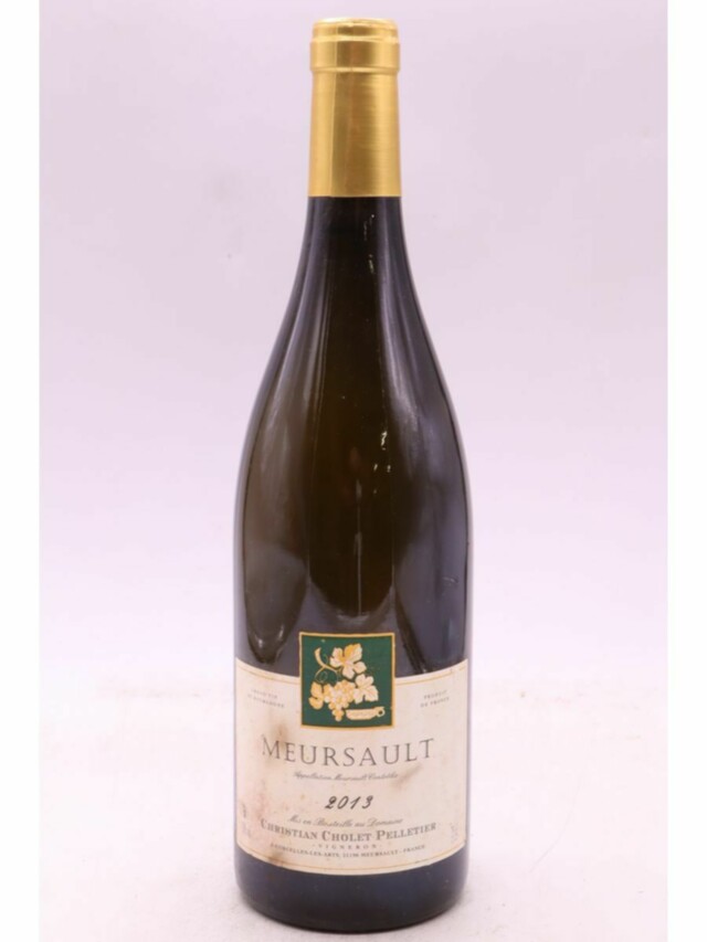 Cholet Pelletier Meursault, 2013