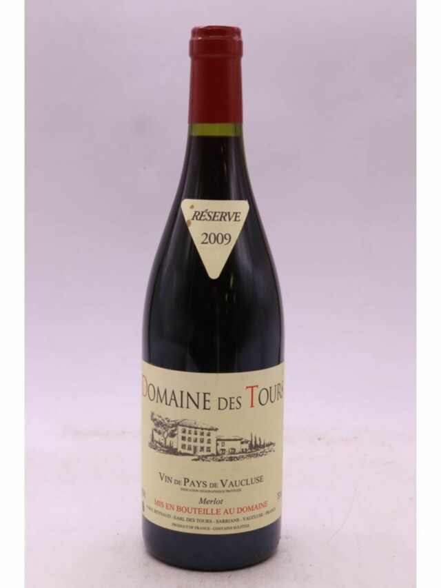 Rayas Domaine Des Tours  Vaucluse Merlot Reserve, 2009