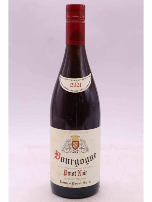 Thierry Et Pascale Matrot Bourgogne Pinot Noir, 2021