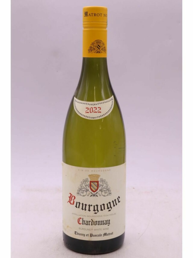Thierry Et Pascale Matrot Bourgogne Chardonnay, 2022