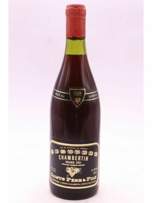 Camus Pere Et Fils Chambertin Grand Cru, 1989