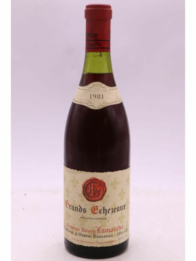 Francois Lamarche Grands Echezeaux Grand Cru, 1981