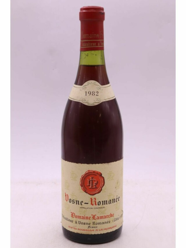 François Lamarche Vosne Romanee, 1982