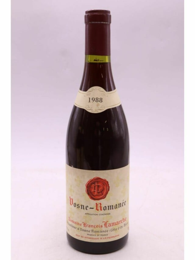 François Lamarche Vosne Romanee, 1988