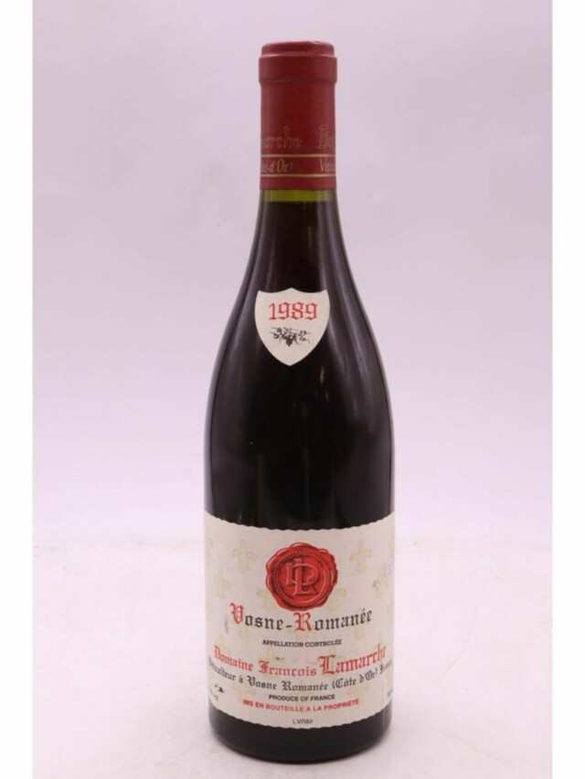 François Lamarche Vosne Romanee, 1989