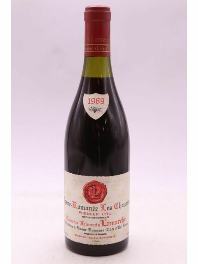 Francois Lamarche Vosne Romanee Les Chaumes 1er Cru, 1989