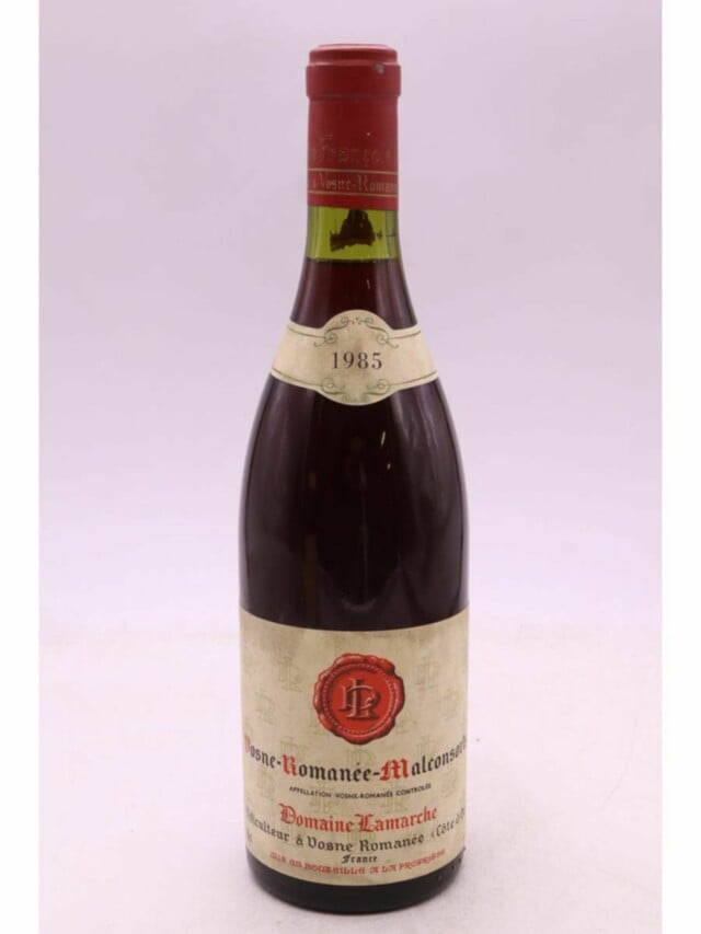 Francois Lamarche Vosne Romanee Les Malconsorts 1er Cru, 1985