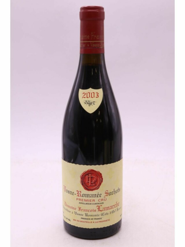 Francois Lamarche Vosne Romanee Les Suchots 1er Cru, 2003