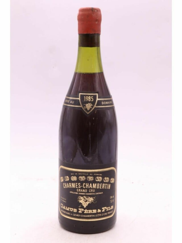 Camus Pere Et Fils Charmes Chambertin Grand Cru, 1985