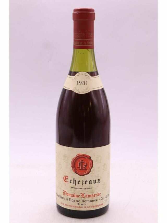 Francois Lamarche Echezeaux Grand Cru, 1981