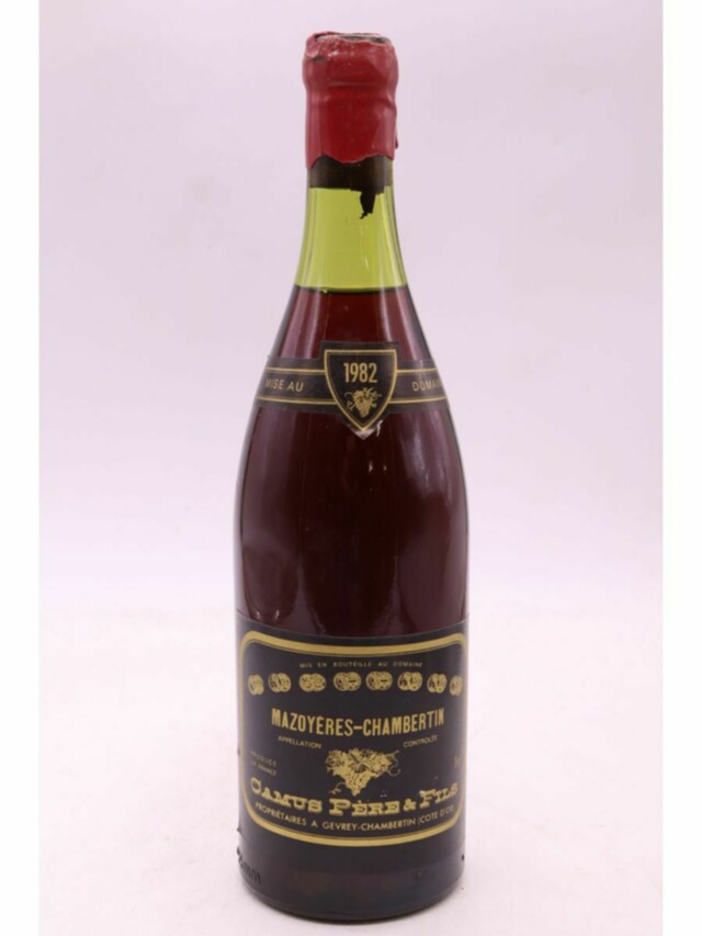 Camus Pere Et Fils Mazoyeres Chambertin Grand Cru, 1982