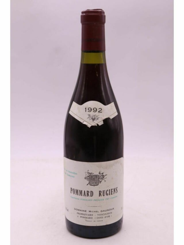 Michel Gaunoux Pommard Les Rugiens Bas 1er Cru, 1992