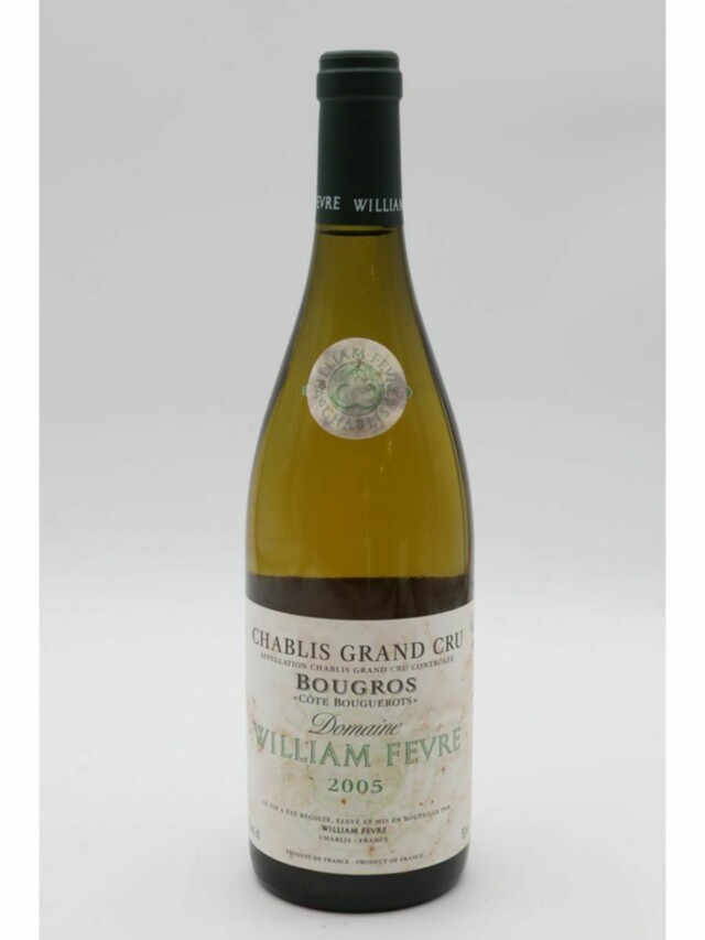William Fevre Chablis Bougros Grand Cru, 2005