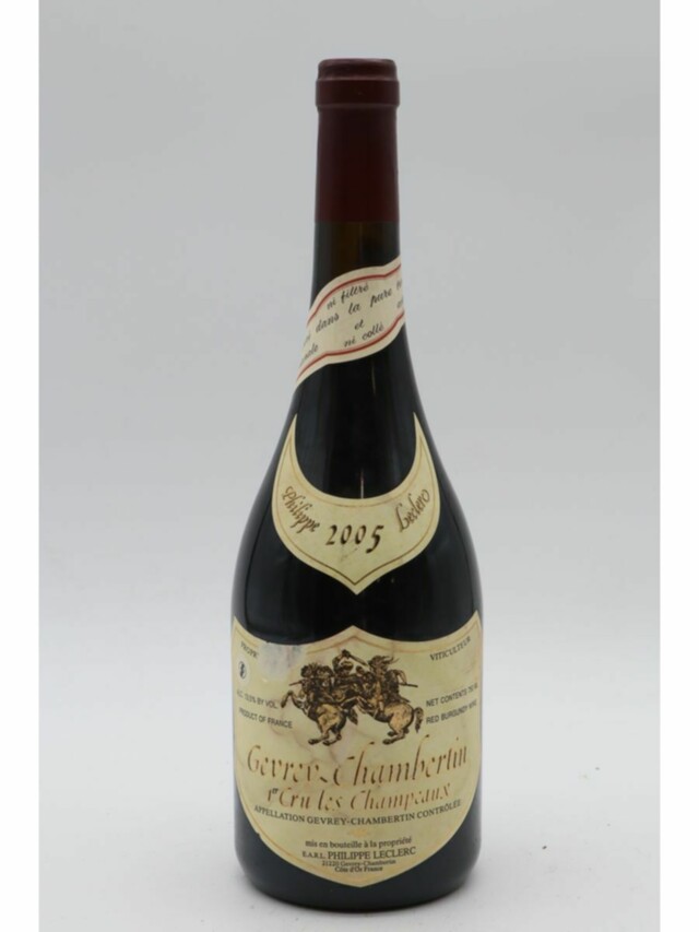 Philippe Leclerc Gevrey Chambertin Les Champeaux 1er Cru, 2005