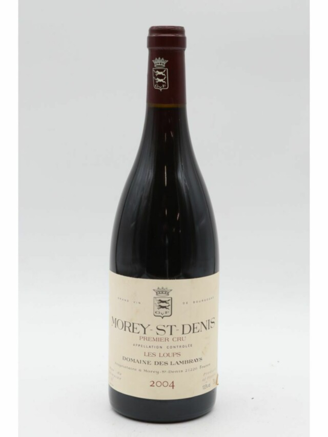 Des Lambrays Morey Saint Denis Les Loups 1er Cru, 2004