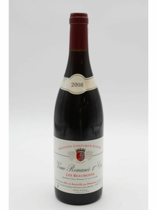 Confuron Gindre Vosne Romanee 1er Cru Les Beaumonts, 2008