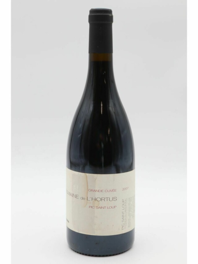 De L'hortus Pic Saint Loup Grande Cuvee, 2007
