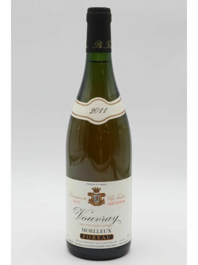 Foreau Vouvray Goutte D'or Moelleux, 2011