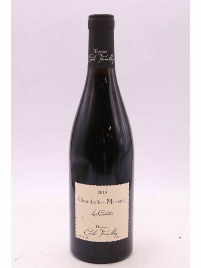 Cecile Tremblay Chambolle Musigny Les Cabottes, 2010