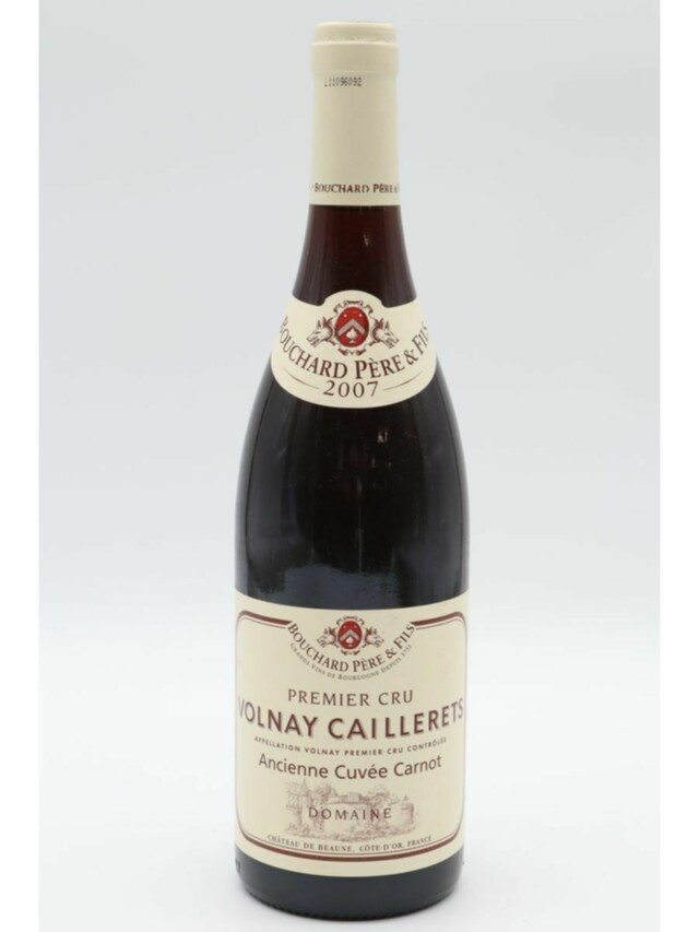 Bouchard P&f Volnay Caillerets Ancienne Cuvee Carnot 1er Cru, 2007
