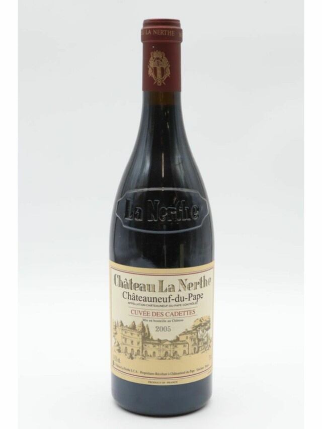Chateau La Nerthe Chateauneuf Du Pape La Nerthe Cuvee Des Cadettes, 2005