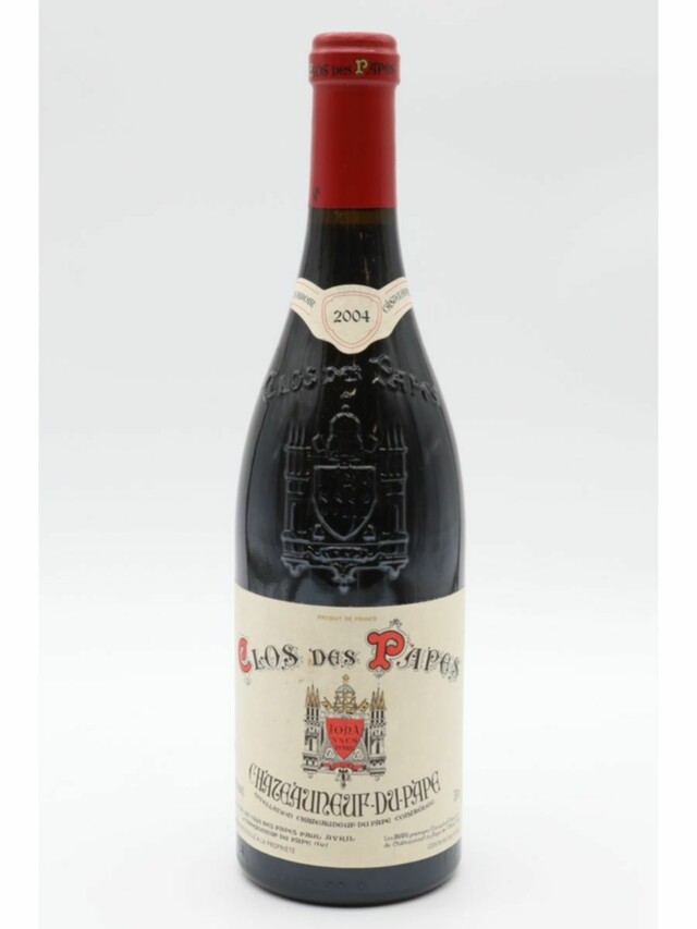 Clos Des Papes Chateauneuf Du Pape Rouge, 2004