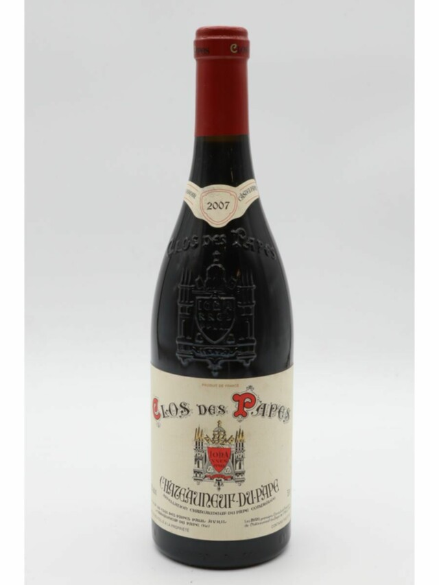 Clos Des Papes Chateauneuf Du Pape Rouge, 2007