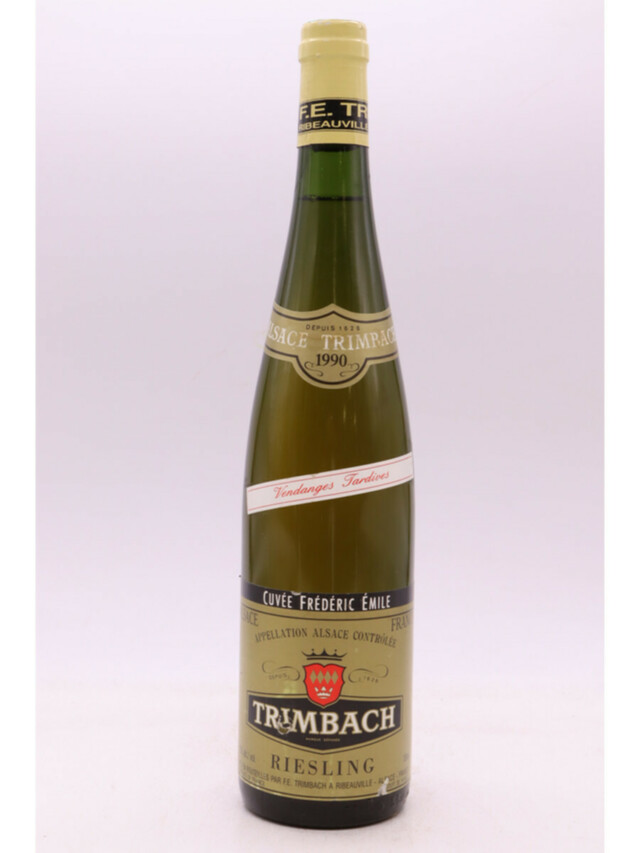 Trimbach Riesling Cuvee Frederic Emile Vendange Tardive, 1990