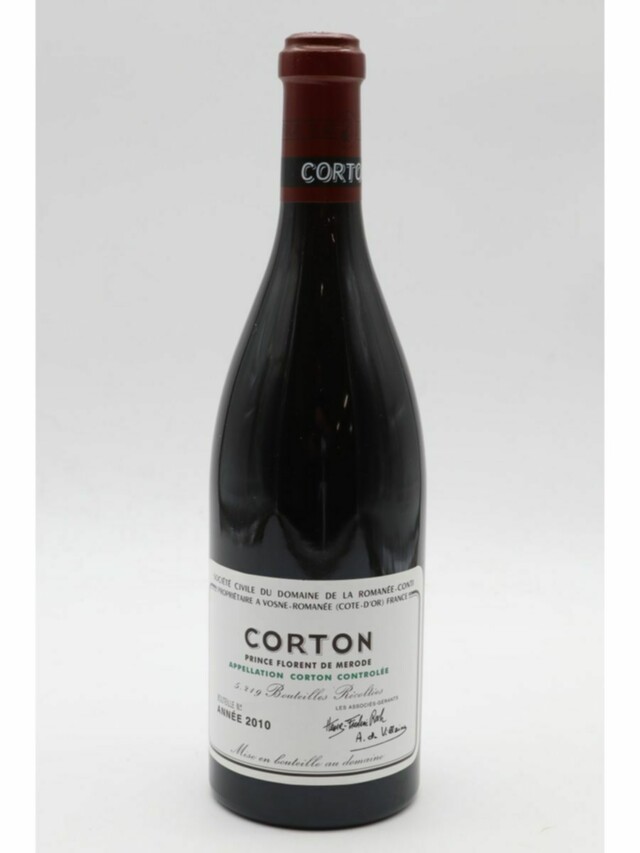 De La Romanee Conti Corton Grand Cru, 2010