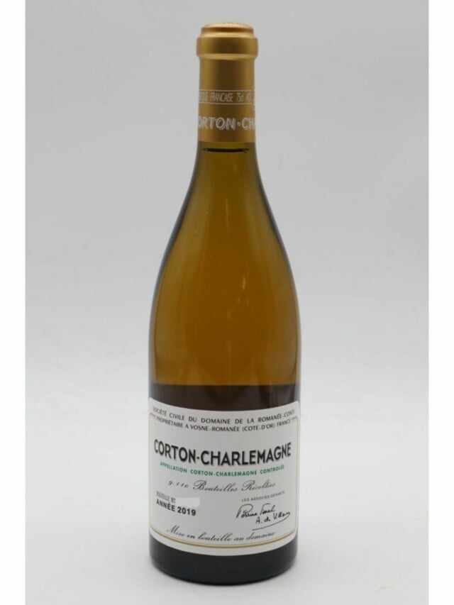 De La Romanee Conti Corton Charlemagne Grand Cru, 2019