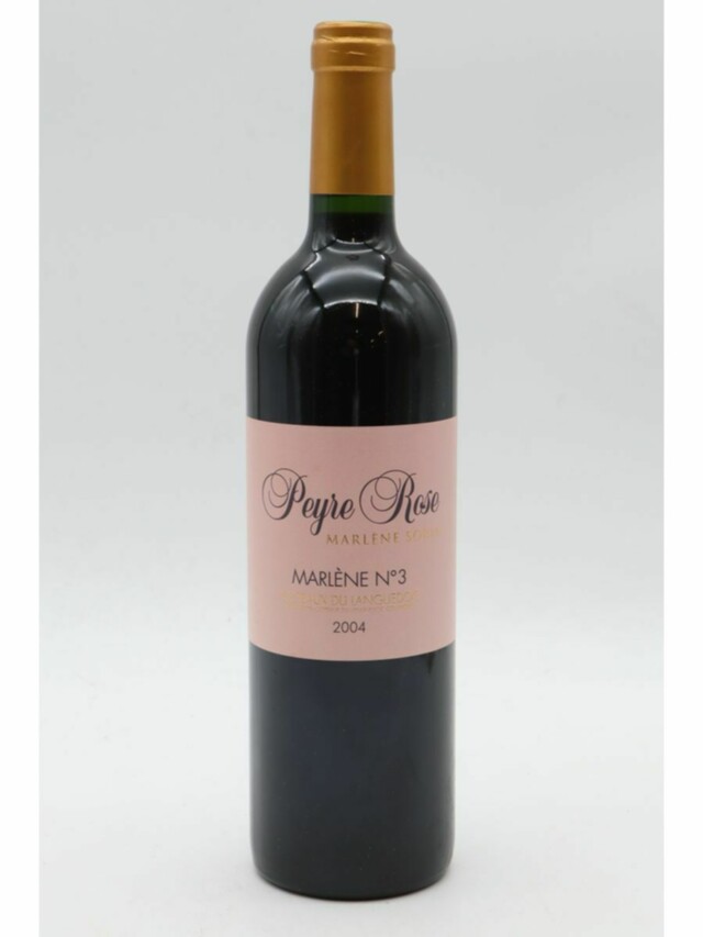 Peyre Rose Coteaux Du Languedoc Marlene N°3, 2004