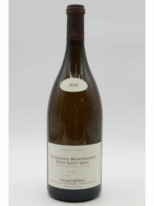 Thomas Morey Chassagne Montrachet Clos Saint Jean 1er Cru, 2019