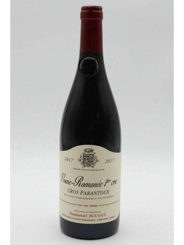 Emmanuel Rouget Vosne Romanee Cros Parantoux 1er Cru, 2017