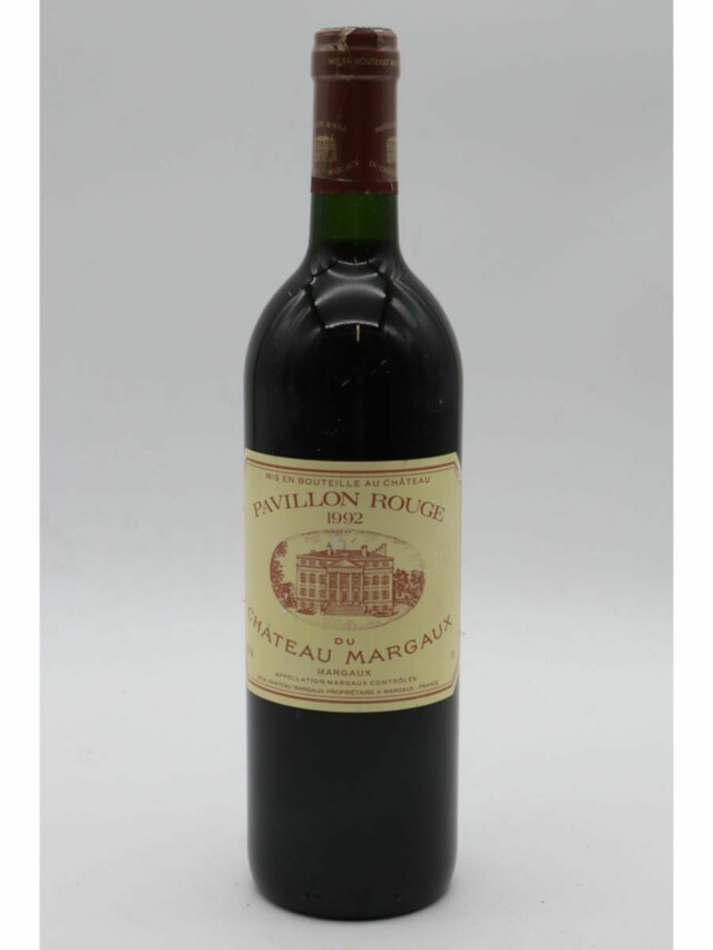 Chateau Margaux Pavillon Rouge, 1992