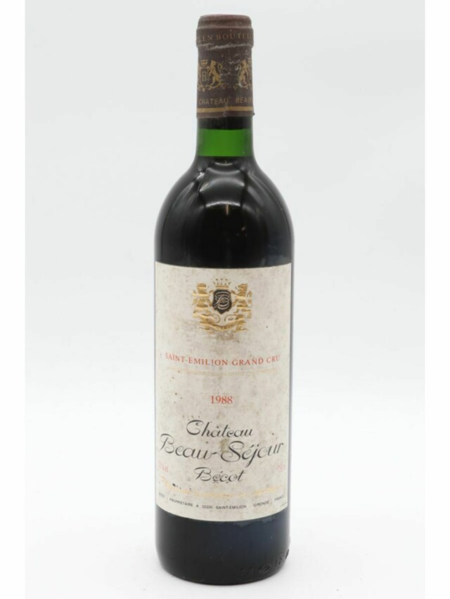 Chateau Beau Sejour Becot, 1988