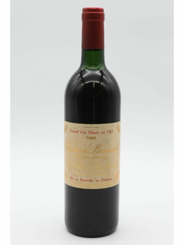 Chateau Branaire Ducru, 1986