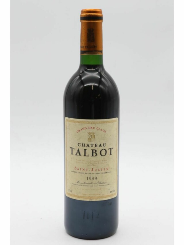 Chateau Talbot, 1989