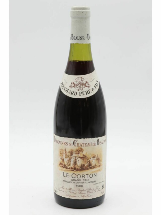 Bouchard P&f Corton Grand Cru, 1986