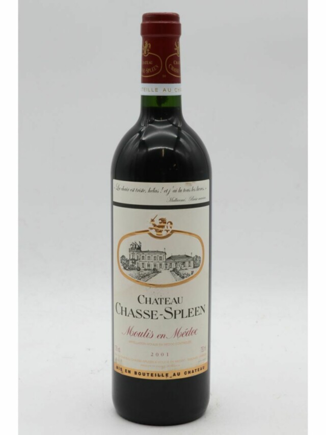 Chateau Chasse Spleen, 2001