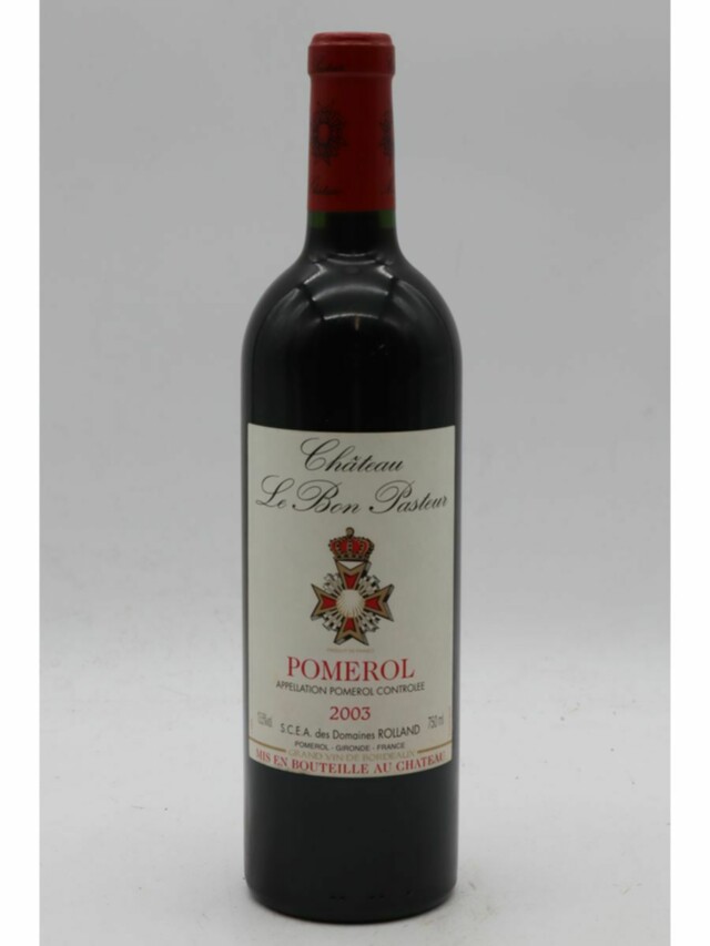 Chateau Le Bon Pasteur, 2003