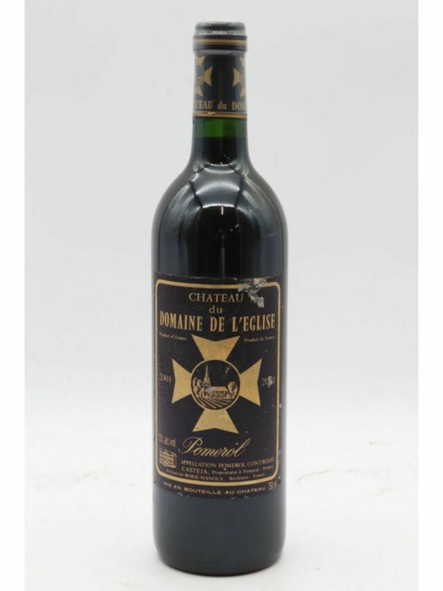 Chateau Du Domaine De L'eglise, 2001