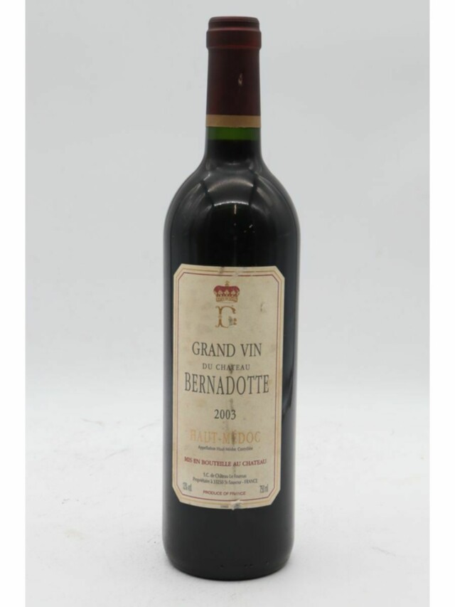 Chateau Bernadotte, 2003