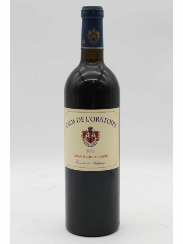 Clos De L'oratoire, 2003