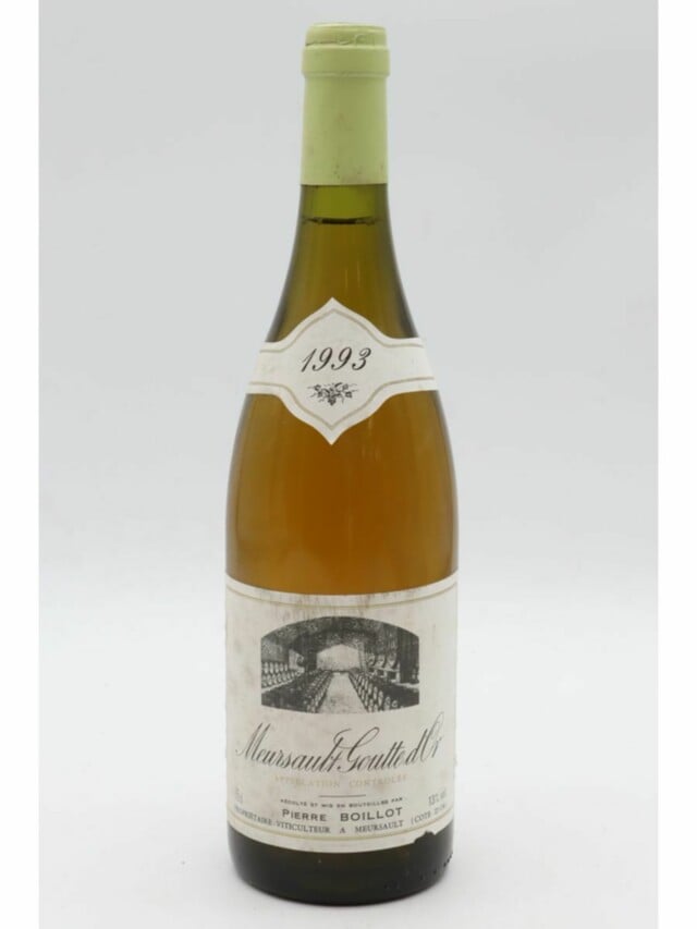 Pierre Boillot Meursault Goutte D'or, 1993