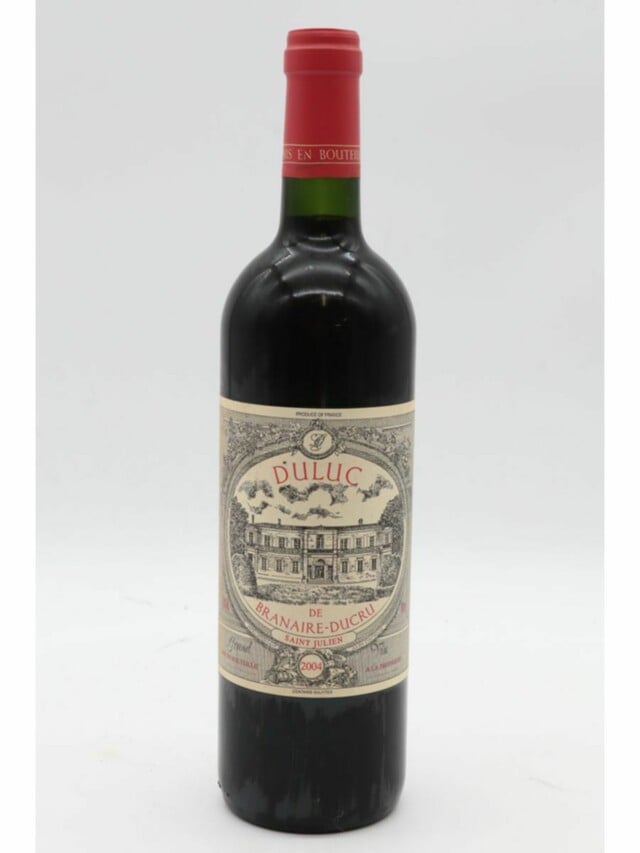 Chateau Branaire Ducru Duluc, 2004