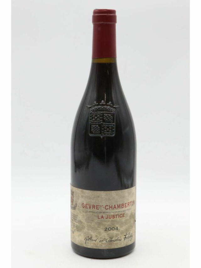 Henri Felettig Gevrey Chambertin La Justice (rouge), 2004