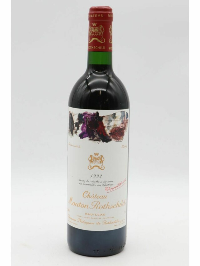 Chateau Mouton Rothschild, 1992