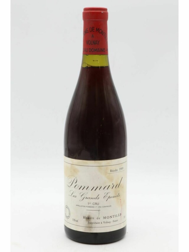 De Montille Pommard Les Grands Epenots 1er Cru, 1989